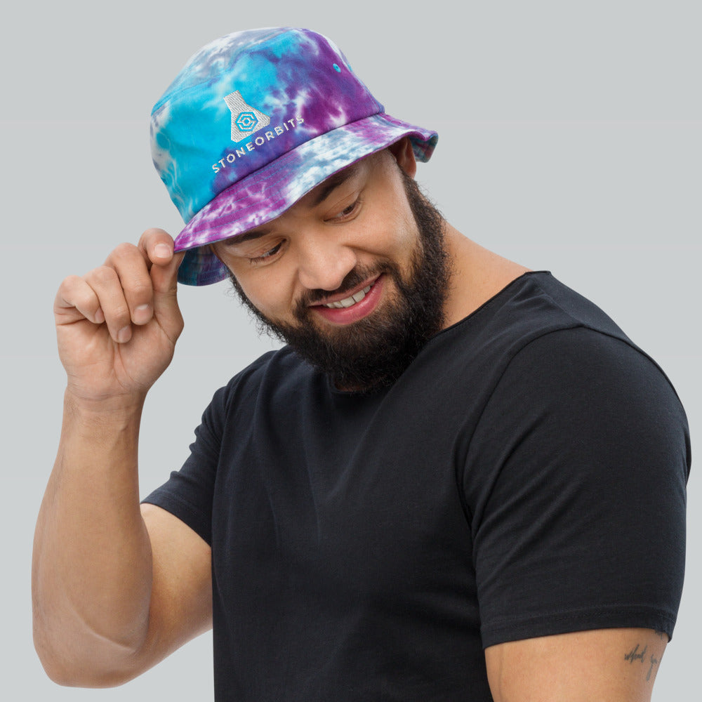 Tie-dye bucket hat
