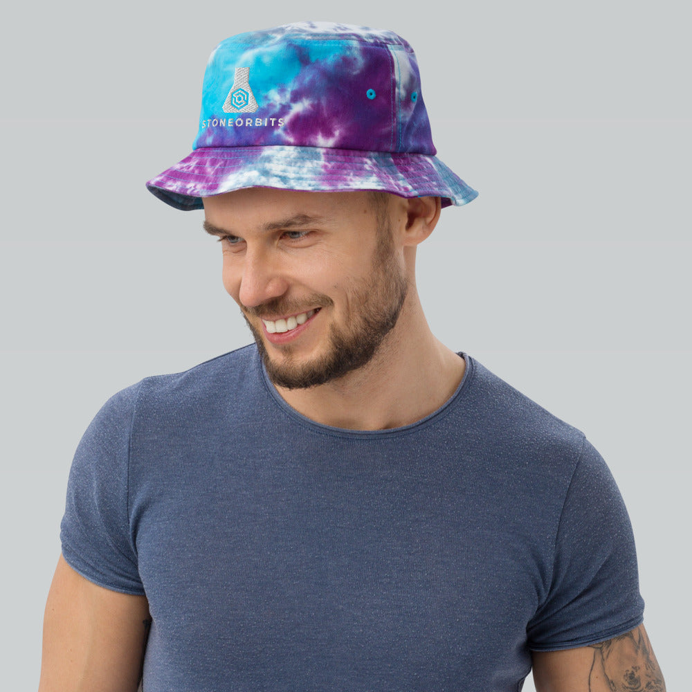 Tie-dye bucket hat