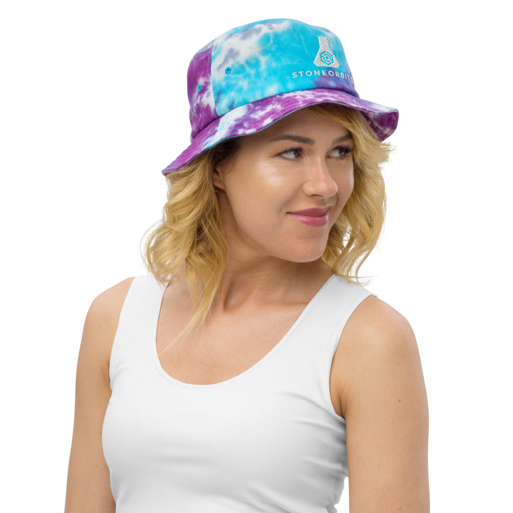 Tie-dye bucket hat